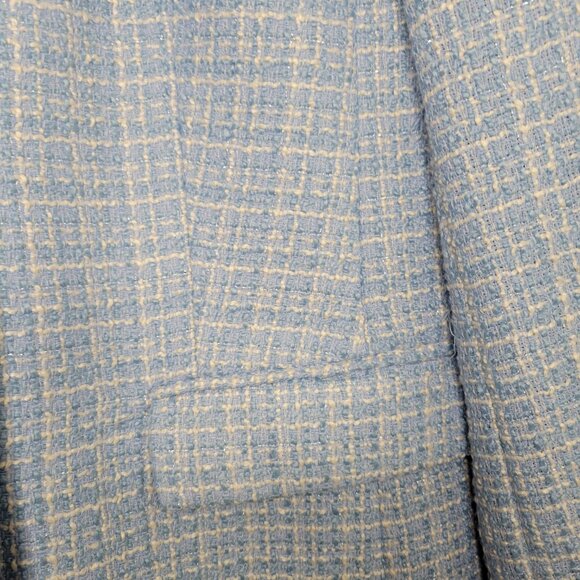 ANN TAYLOR TWEED BLAZER SZ 10 BEAUTIFUL! - Picture 5 of 9